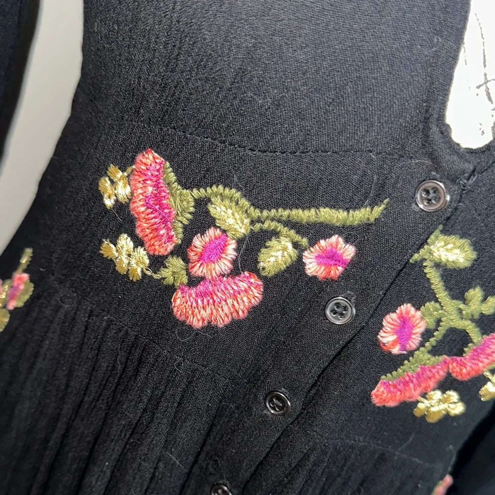 Free People Embroidered Dress